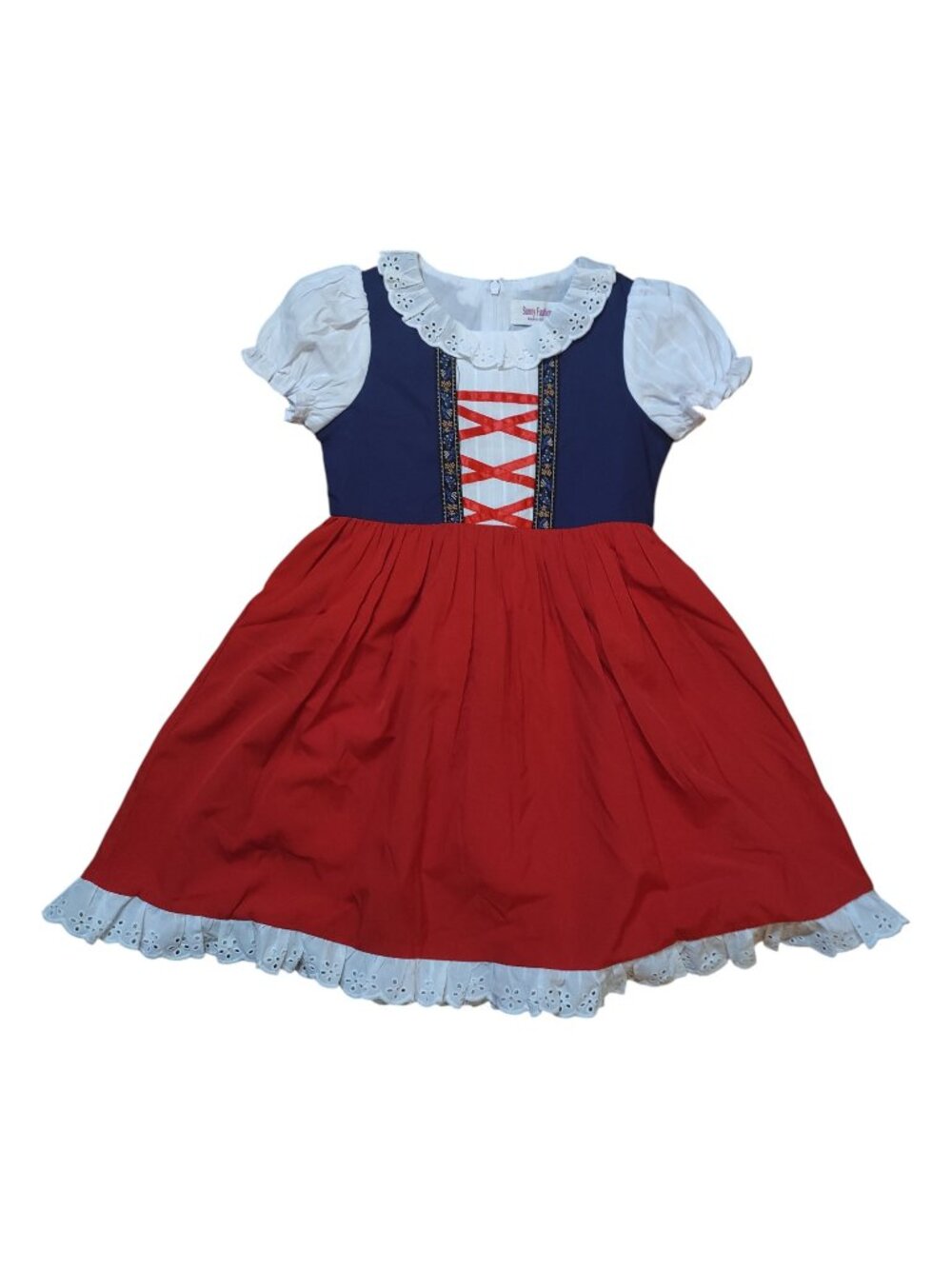 Sunny Fashion Gretel Bavarian Oktoberfest Dirndl Girls Dress Costume Size 5